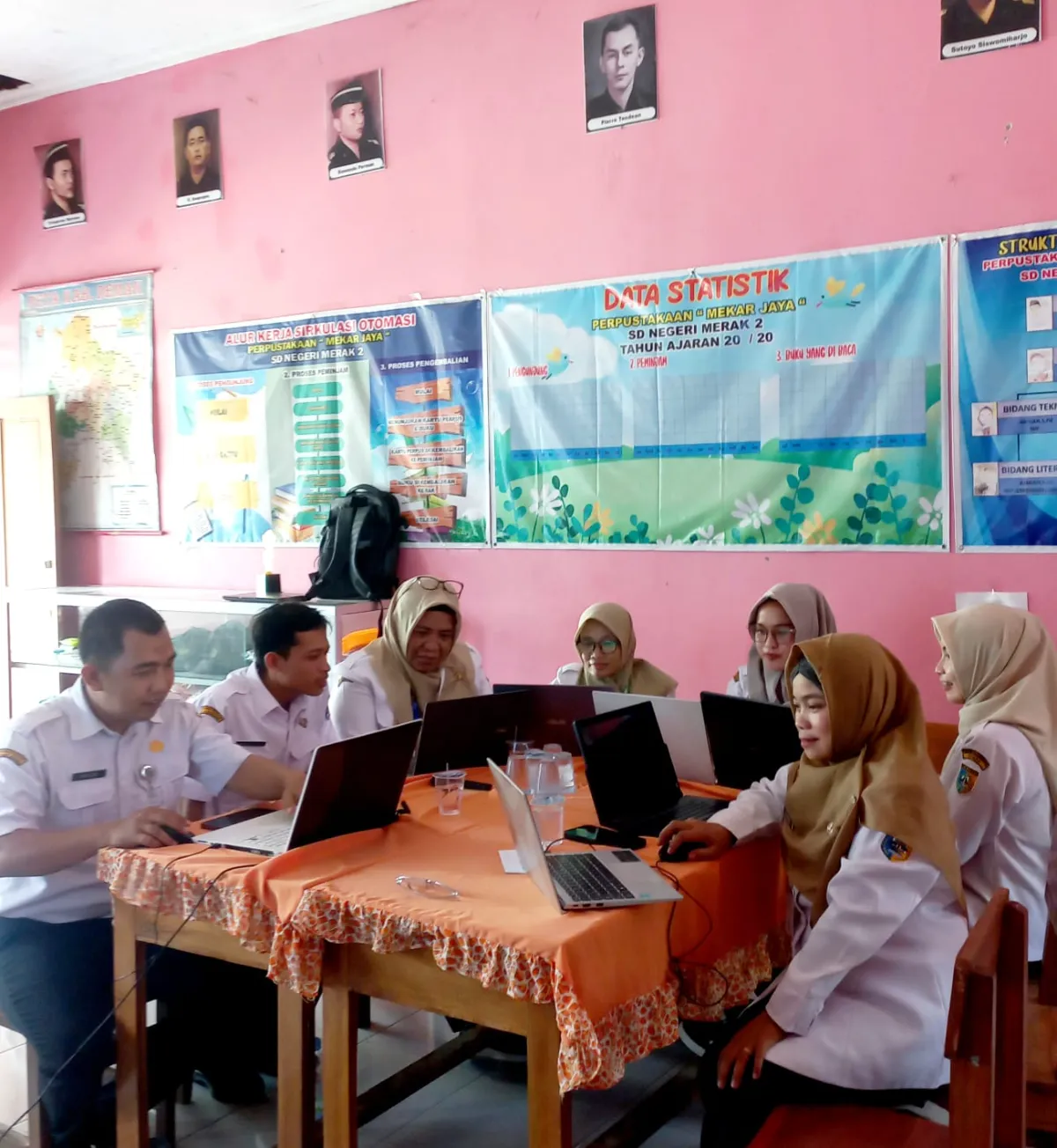 Akselerasi Transformasi Digital, SDN Merak 2 Gelar Pelatihan Pengelolaan Website Sekolah